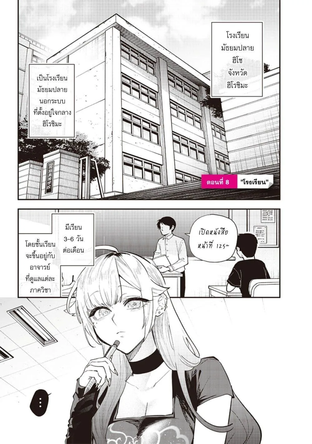 Namaiki na Gal Ane wo Wakaraseru Hanashi ตอนที่ 8 หน้า 1