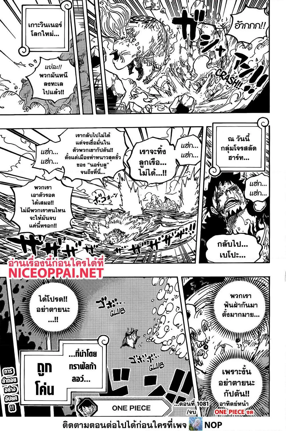 One Piece วันพีช ตอนที่ 1081 หน้า 15