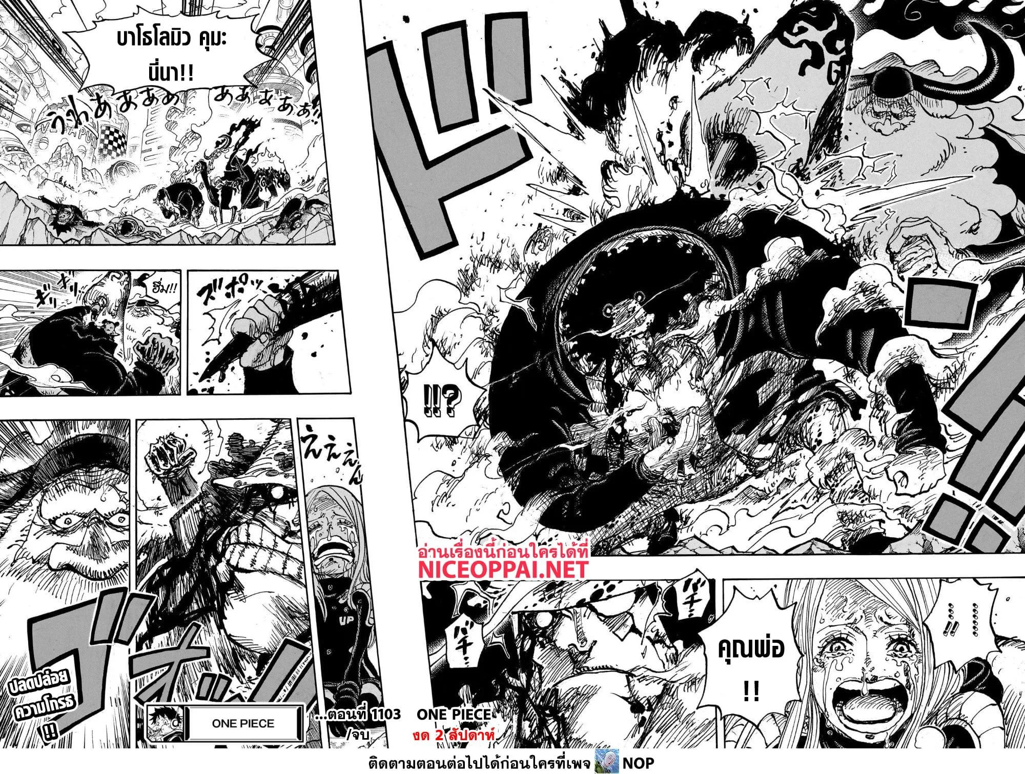 One Piece วันพีช ตอนที่ 1103 หน้า 15