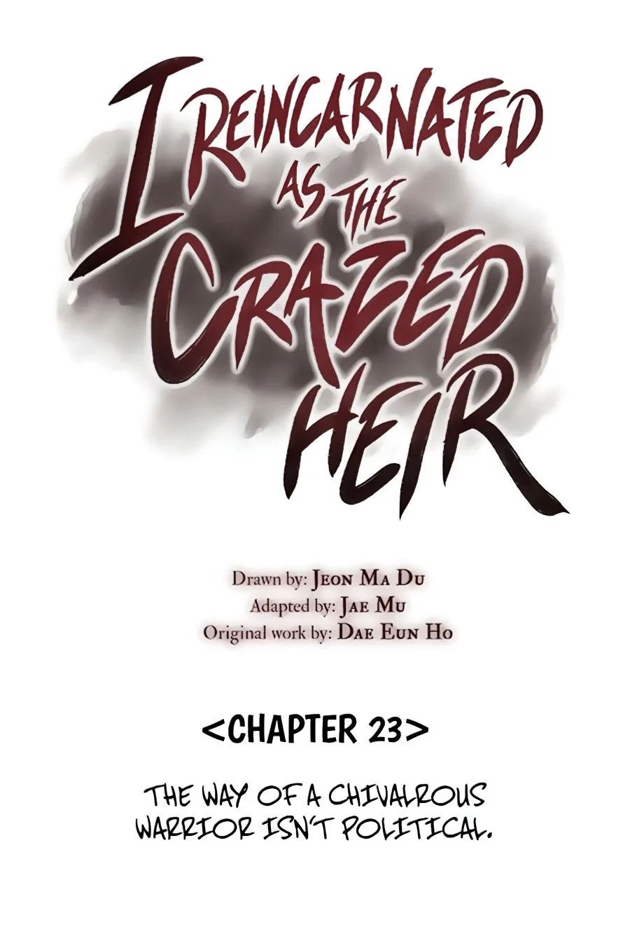 I Reincarnated As The Crazed Heir เกิดอีกทีเป็นว่าที่ประมุขลัทธิมาร ตอนที่ 23 หน้า 34