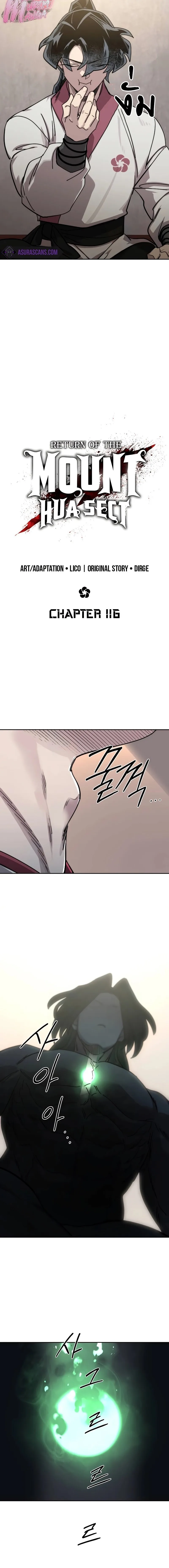 Return of the Flowery Mountain Sect หวนคืนสู่ฮวาซาน ตอนที่ 116 หน้า 8