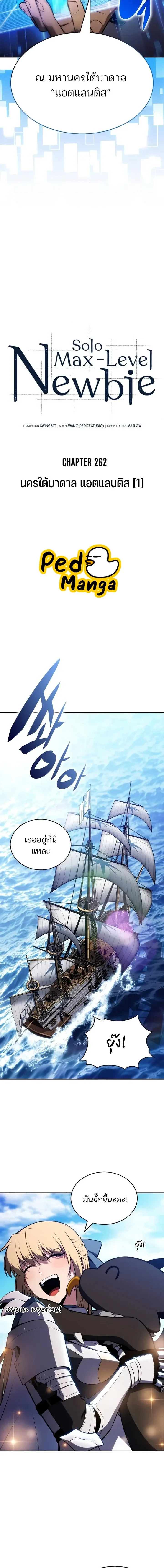 Solo Max-Level Newbie ผู้เล่นหน้าใหม่เลเวลแมกซ์ ตอนที่ 262 หน้า 10