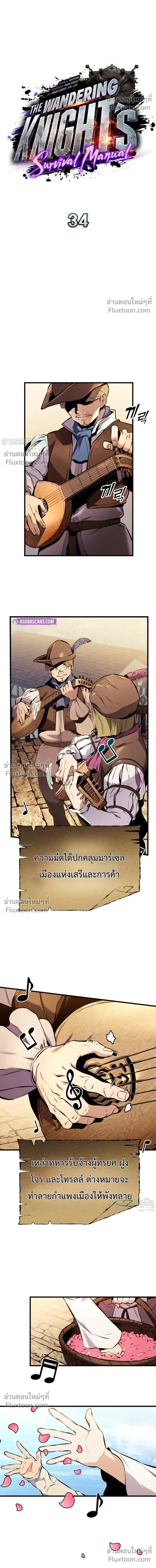 The Wandering Knight’s Survival Manual การเอาชีวิตรอด ของอัศวินพเนจร ตอนที่ 34 หน้า 21