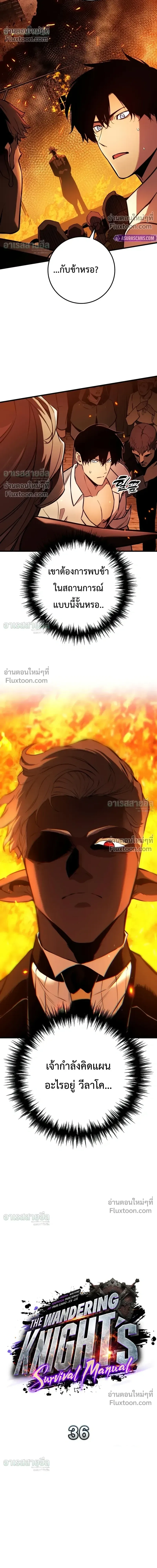 The Wandering Knight’s Survival Manual การเอาชีวิตรอด ของอัศวินพเนจร ตอนที่ 36 หน้า 15