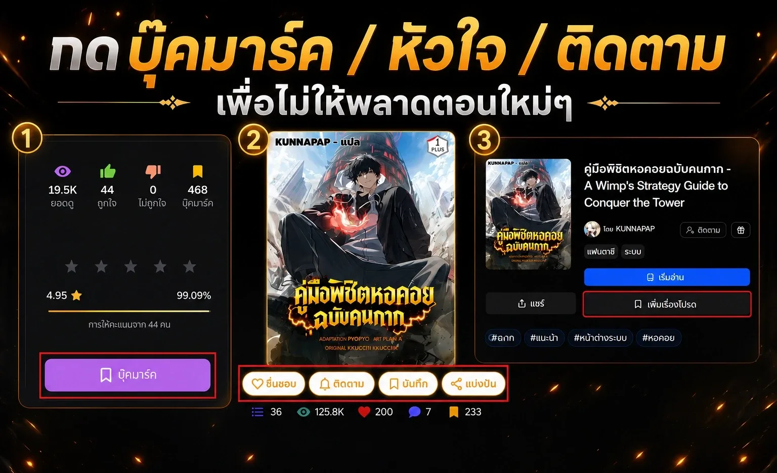 A Wimp’s Strategy Guide to Conquer the Tower วิธีพิชิตหอคอยฉบับผู้ชายห่วยๆ ตอนที่ 49 หน้า 24